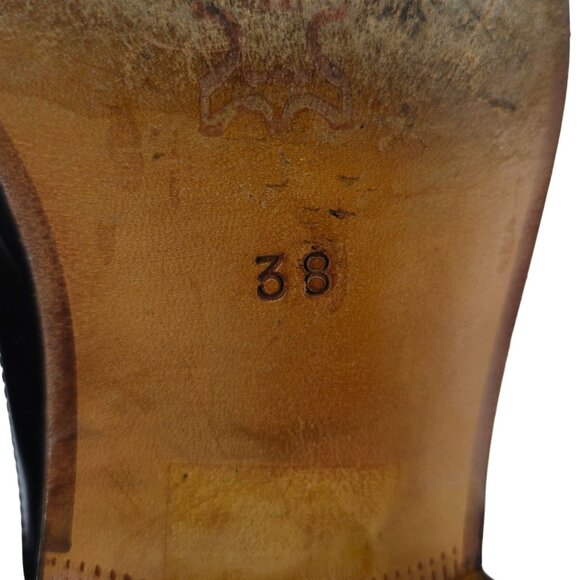 Melvin and Hamilton Mens 6D / 38EU Dark Brown Leather Dress Shoes Cap-toe Oxford - Picture 14 of 14